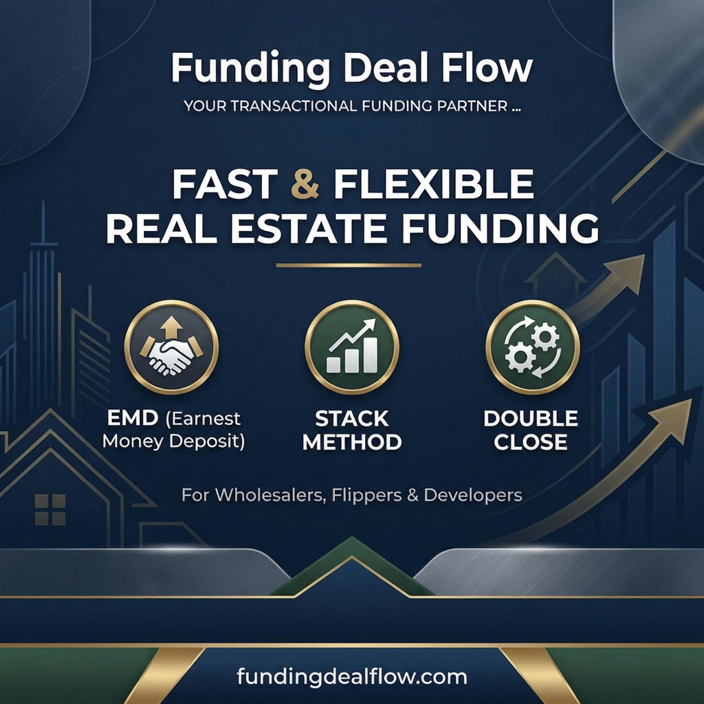 Funding Deal Flow | Fast Transactional Funding for Real Estate Investors